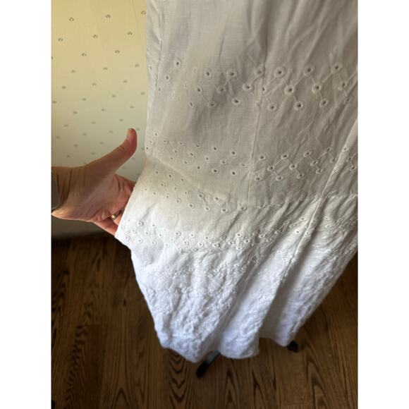 EVERLANE White 100% Linen Dress Size Small - Picture 9 of 12